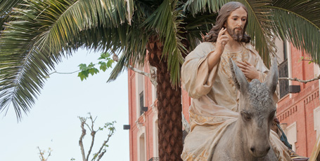 Palmas - Triduo Y Función Principal En Honor A Jesús En Su Entrada Triunfal En Jerusalén